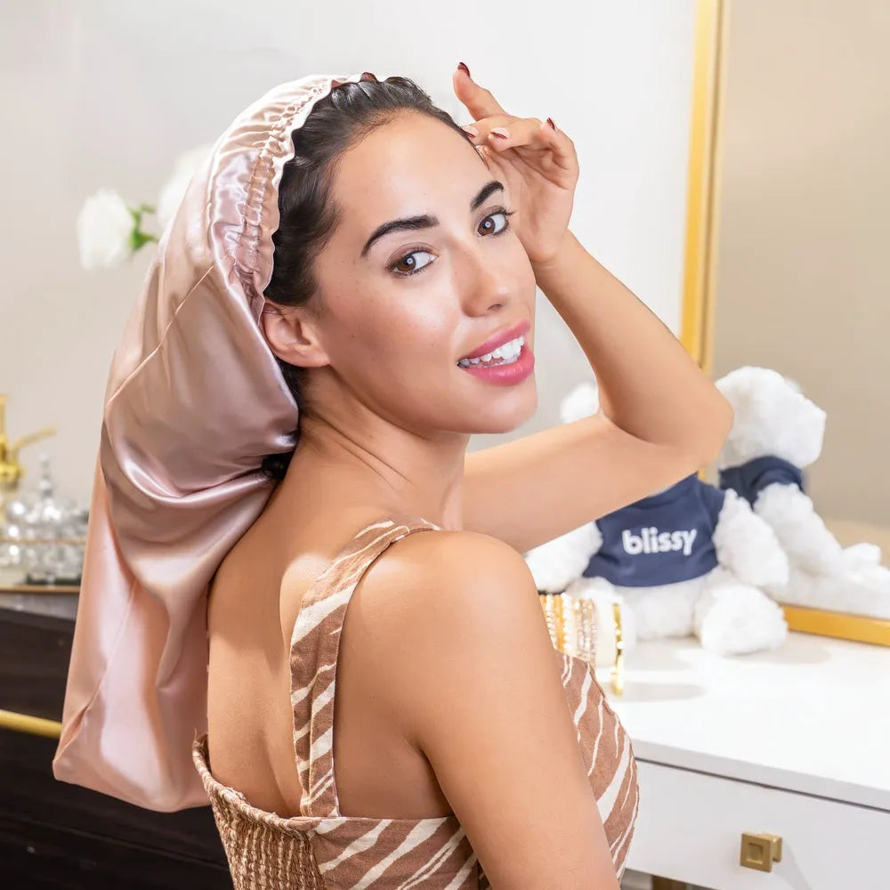 Blissy Cascade Bonnet in Pink