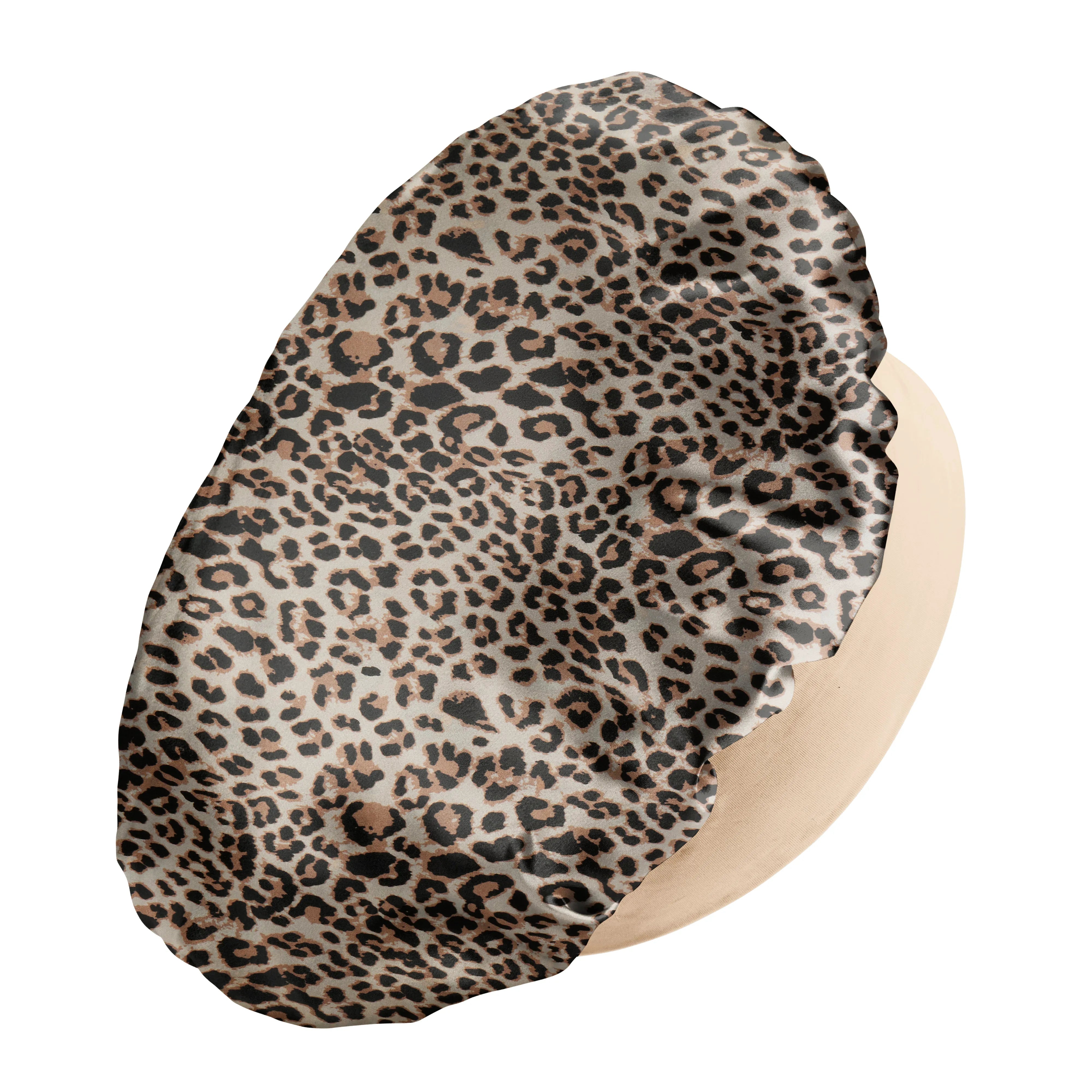 Blissy Halo Bonnet in Leopard Print