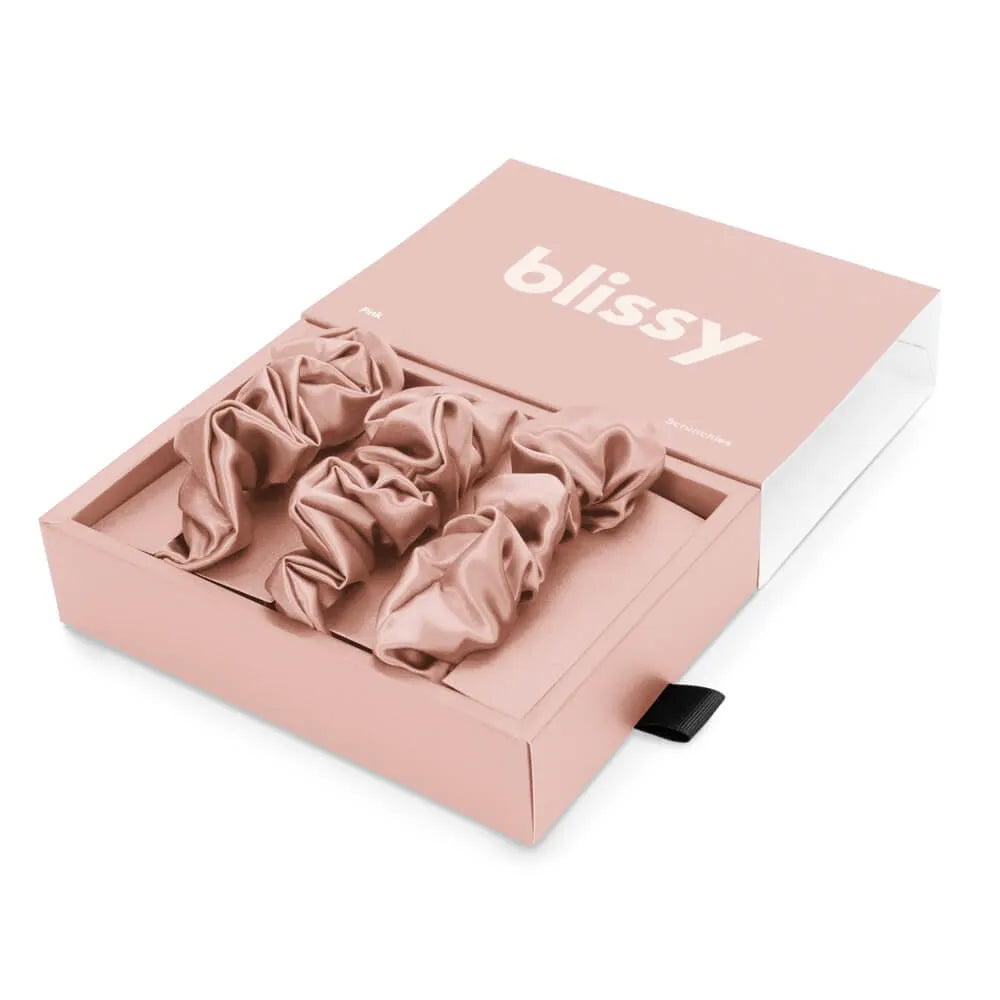 Blissy Scrunchies in Pink