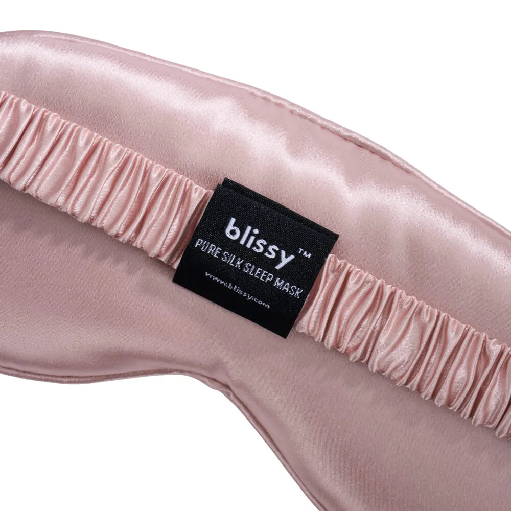 Pink Diamond Quilted Sleep Mask