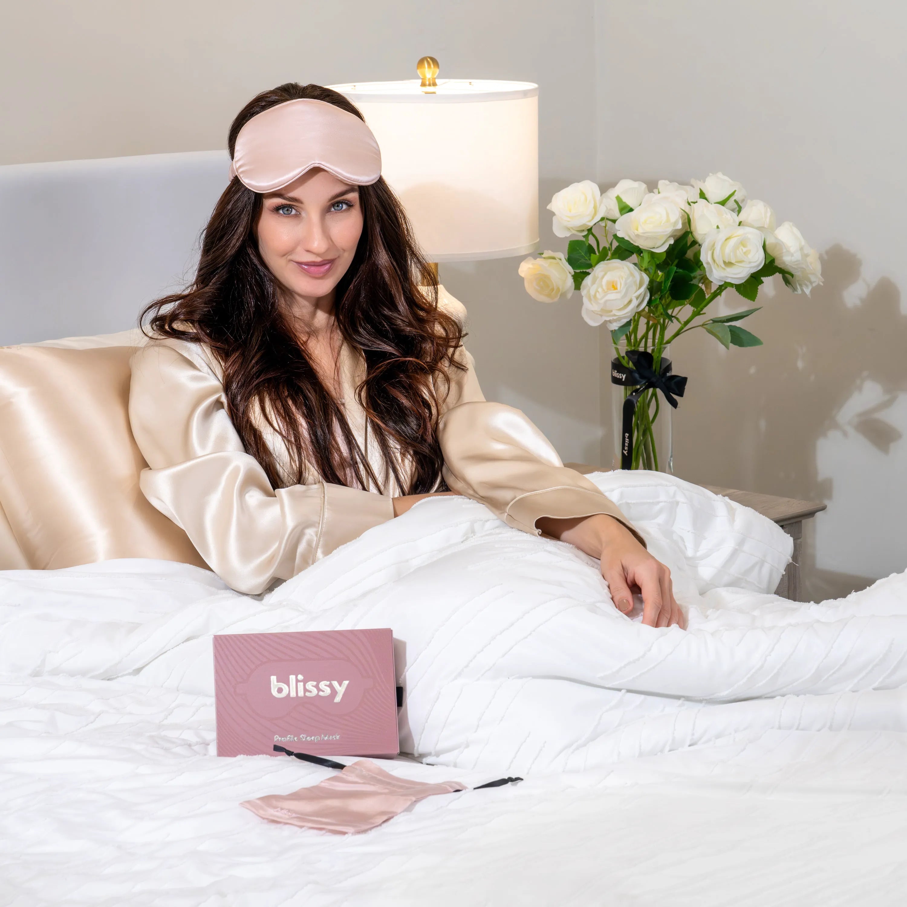 Pink Sleep Mask - Profile