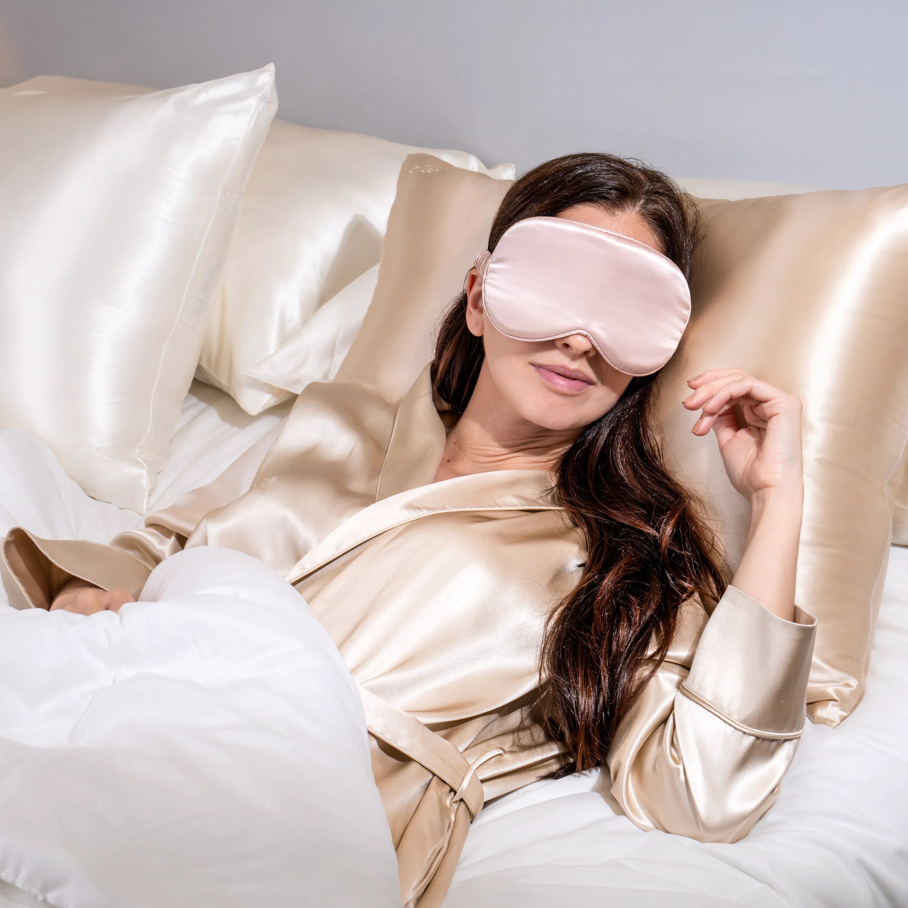 Pink Sleep Mask - Profile