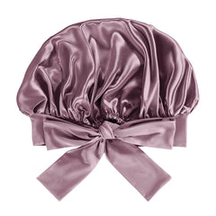 Blissy Bow Bonnet in Plum