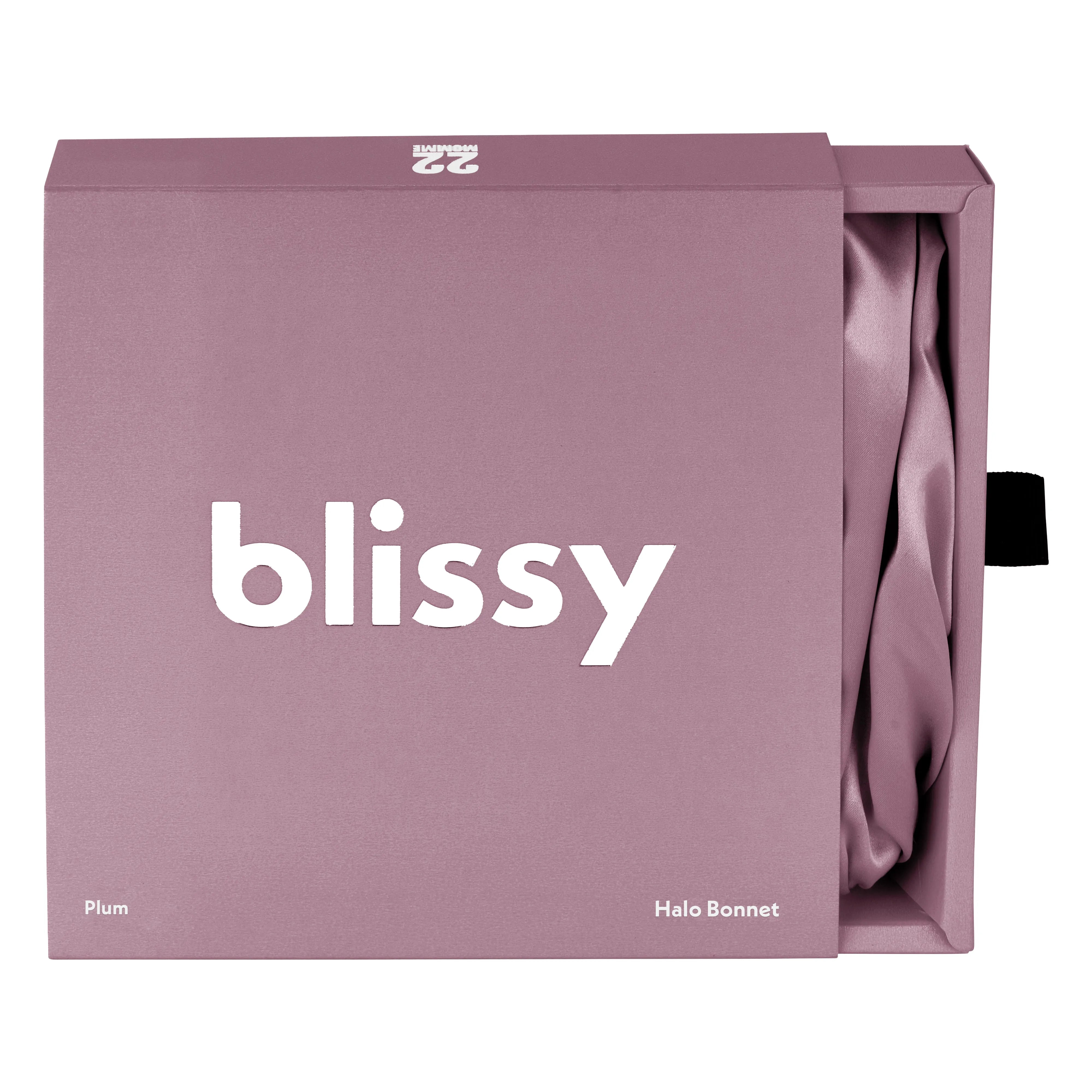 Blissy Halo Bonnet in Plum