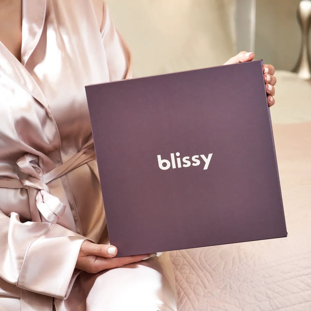 Blissy Dream Set in Plum, King Size