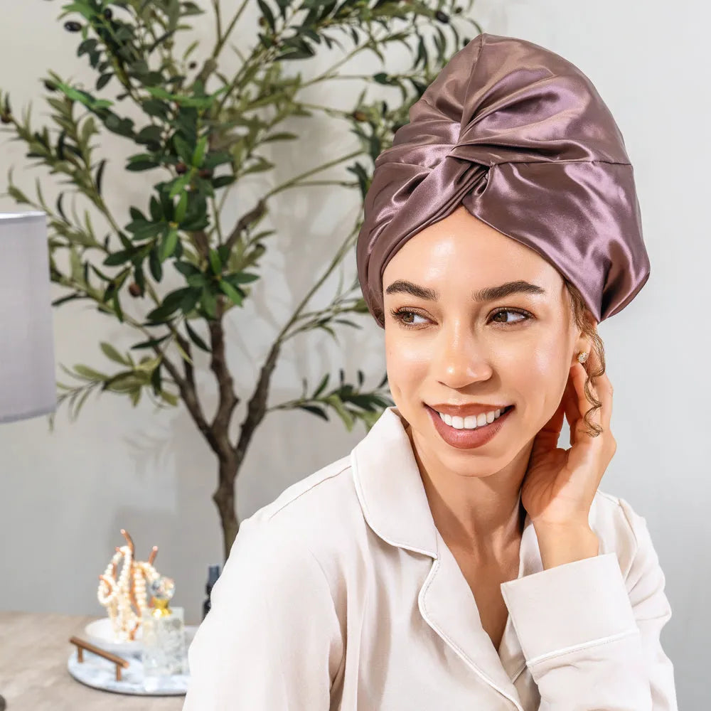 Blissy Bonnet, Plum, Large