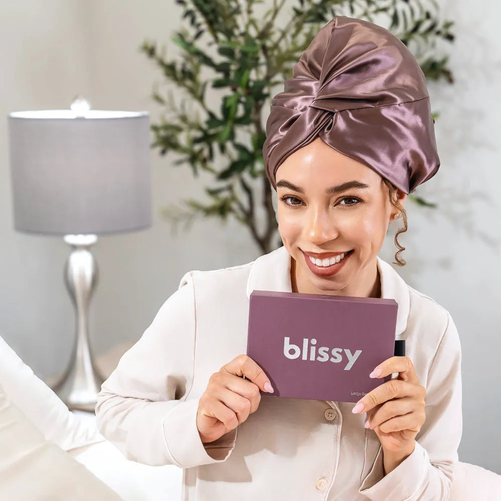 Blissy Bonnet, Plum, Large