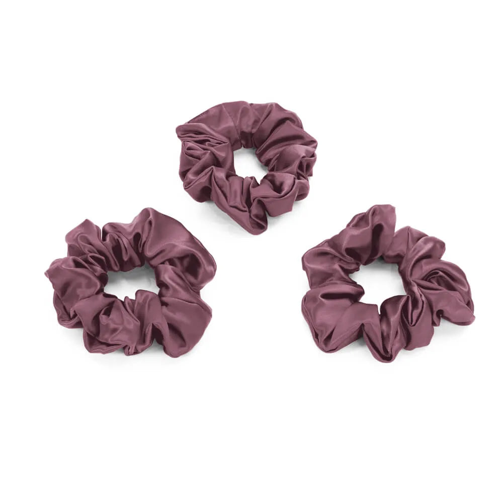 Blissy Scrunchies in Plum