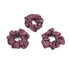 Blissy Scrunchies in Plum