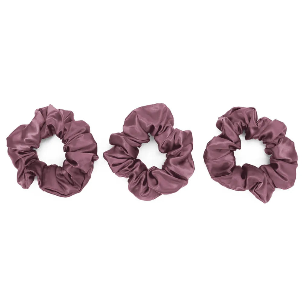 Blissy Scrunchies in Plum