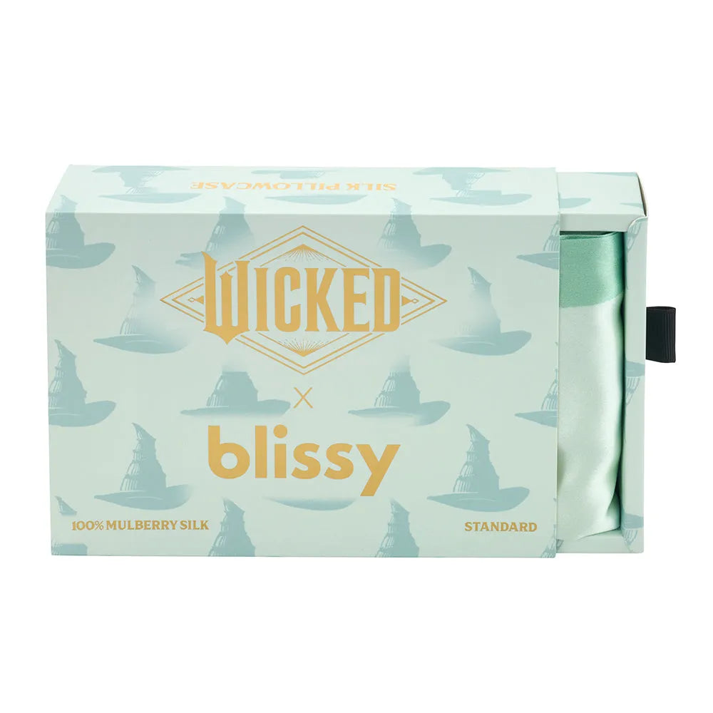 Wicked Positively Green Queen Pillowcase