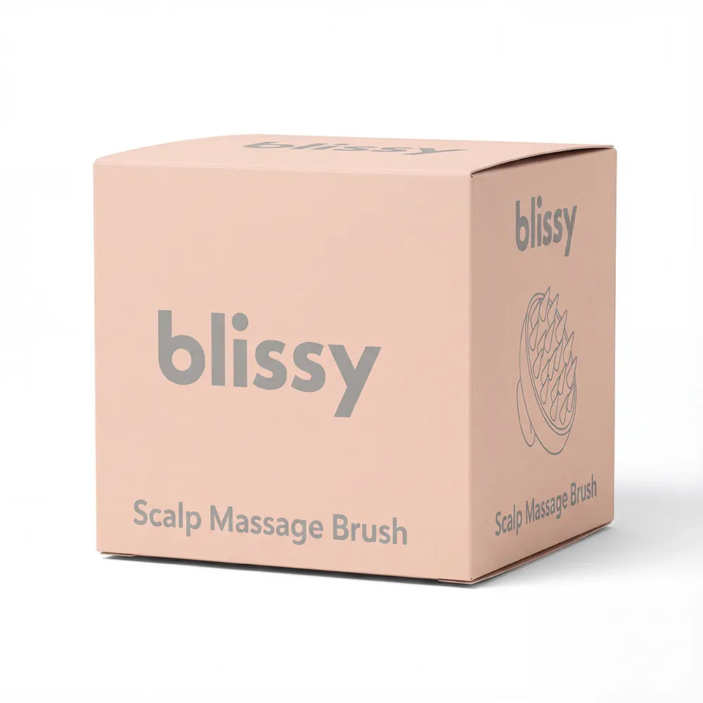 Blissy Scalp Massage Brush in Nude