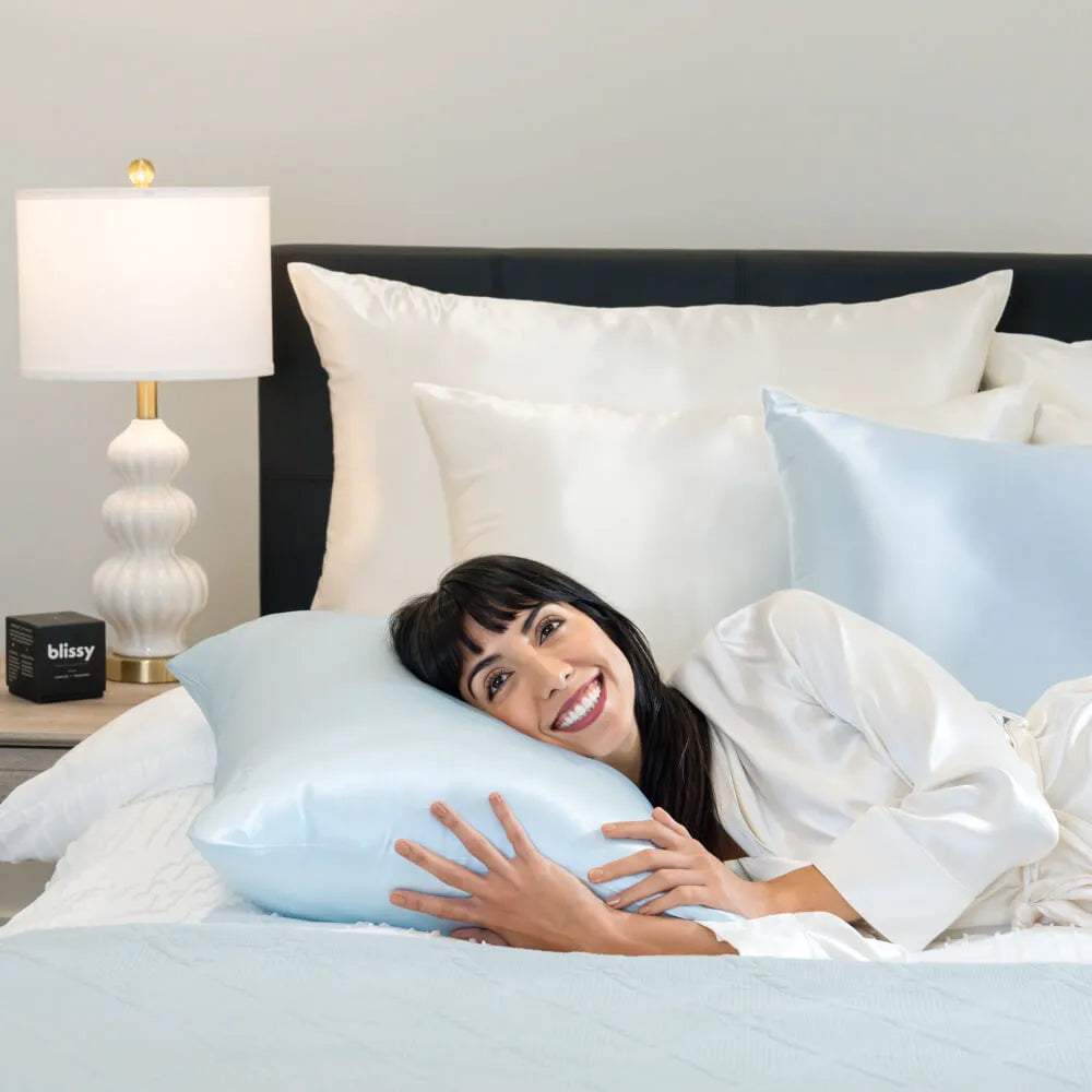 Queen Pillowcase in Sky Blue
