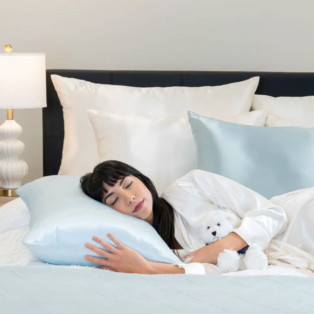 Queen Pillowcase in Sky Blue