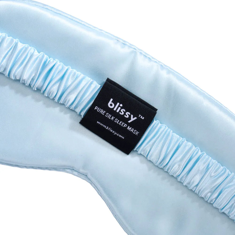 Sleep Mask in Sky Blue