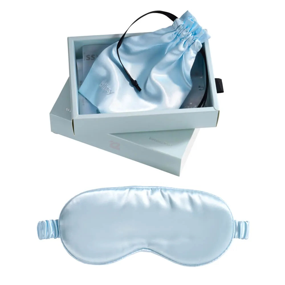 Sleep Mask in Sky Blue