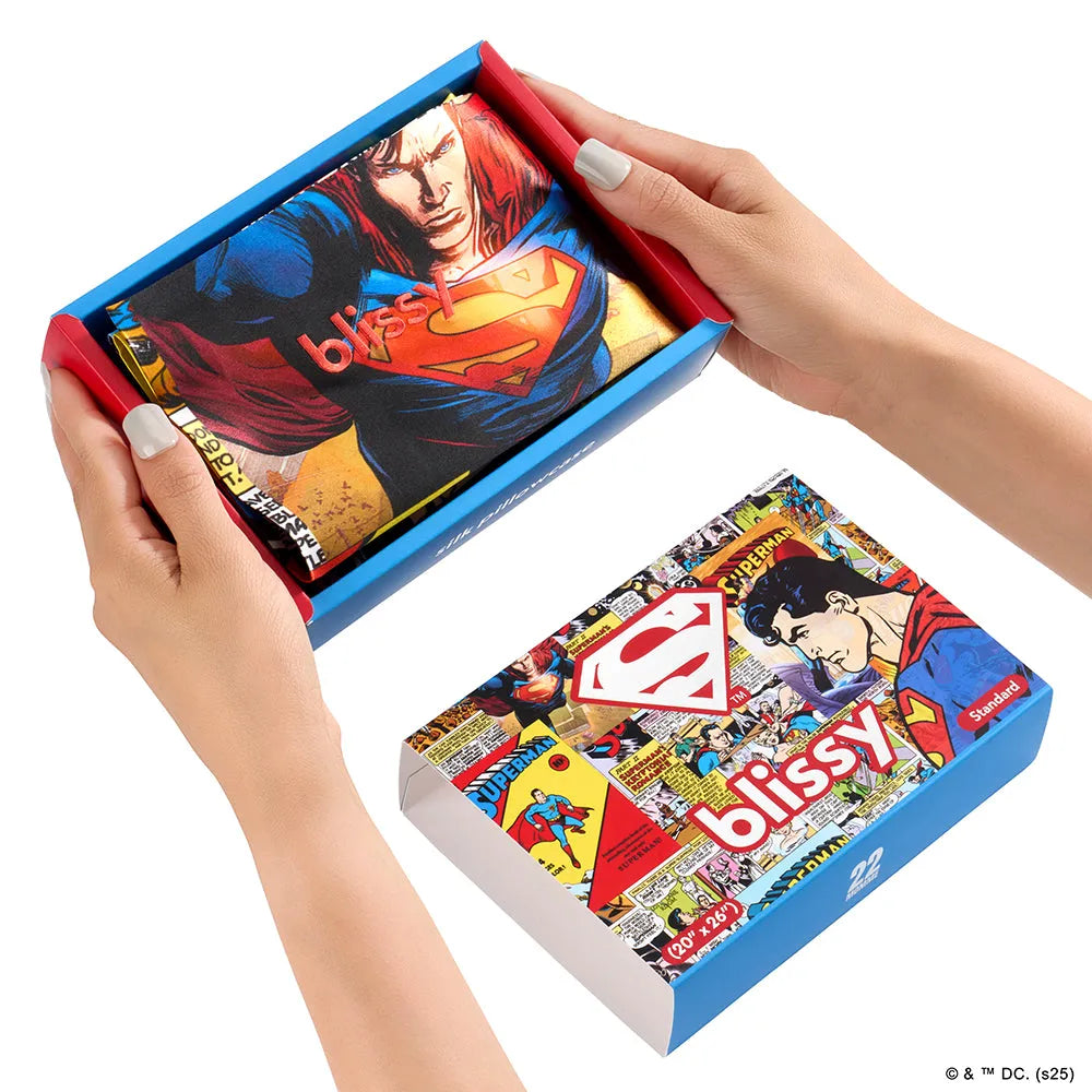 Superman Comic Pillowcase - Queen