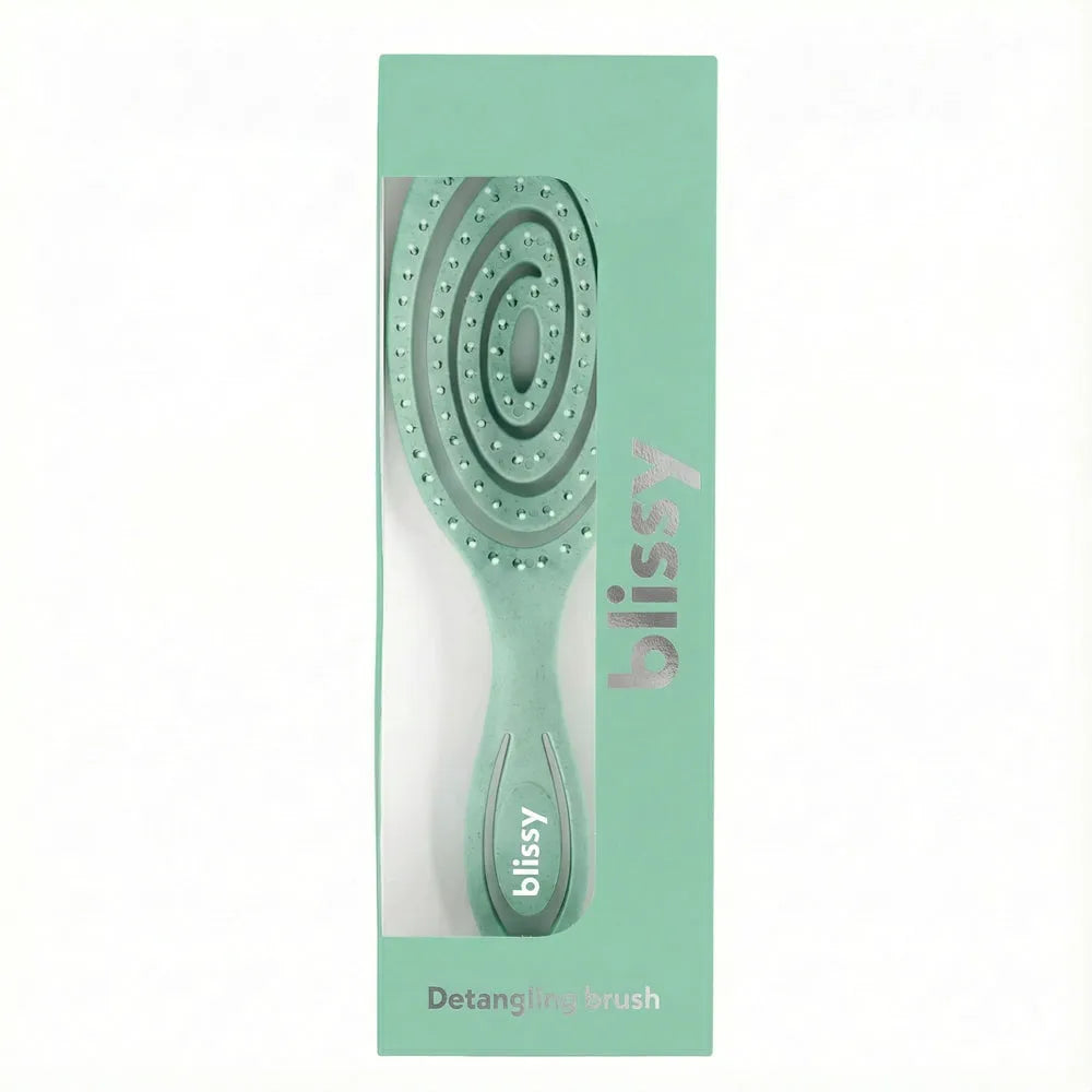 Blissy Detangling Brush in Teal