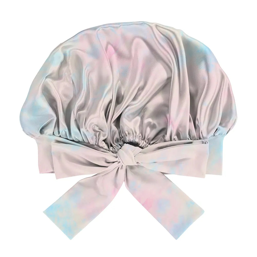 Blissy Bow Bonnet in Tie Dye