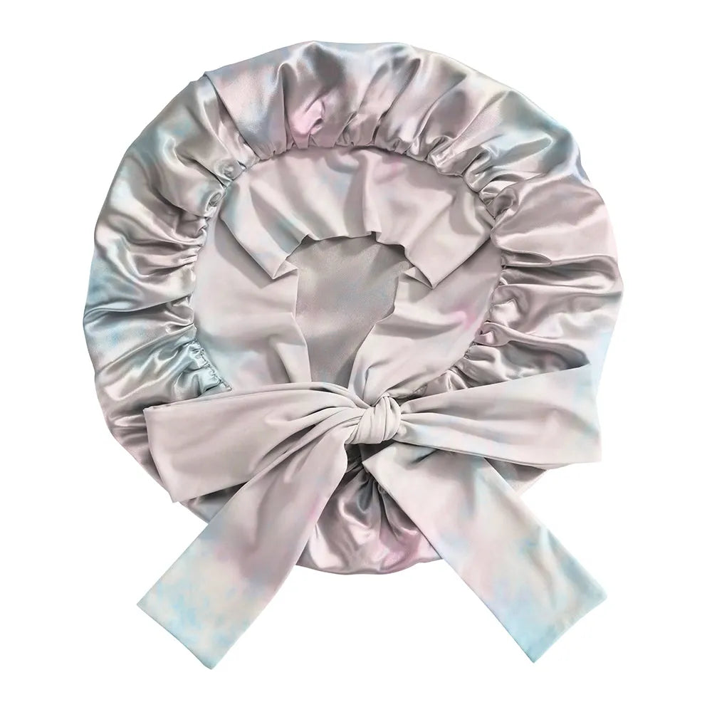 Blissy Bow Bonnet in Tie Dye