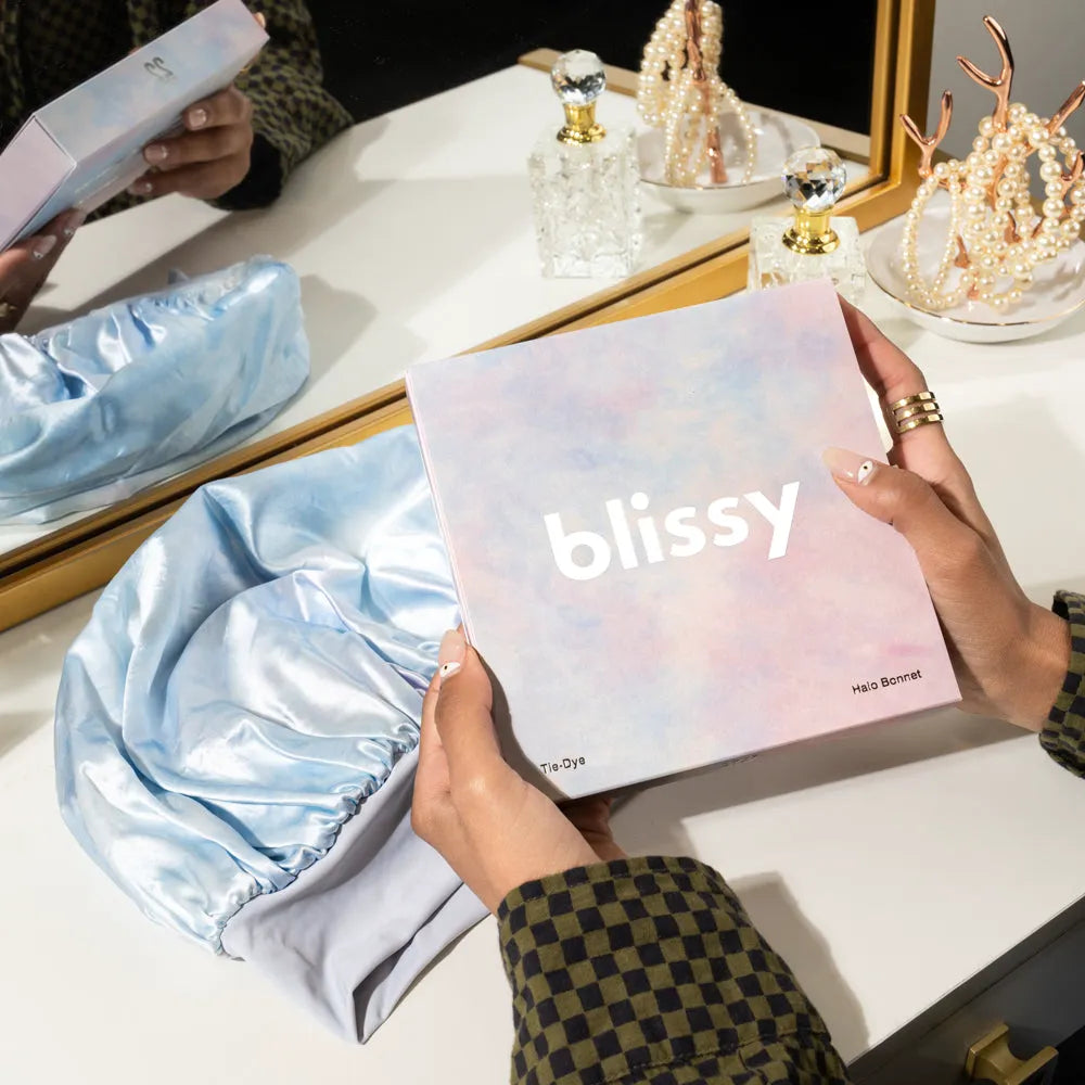 Blissy Halo Bonnet in Tie Dye