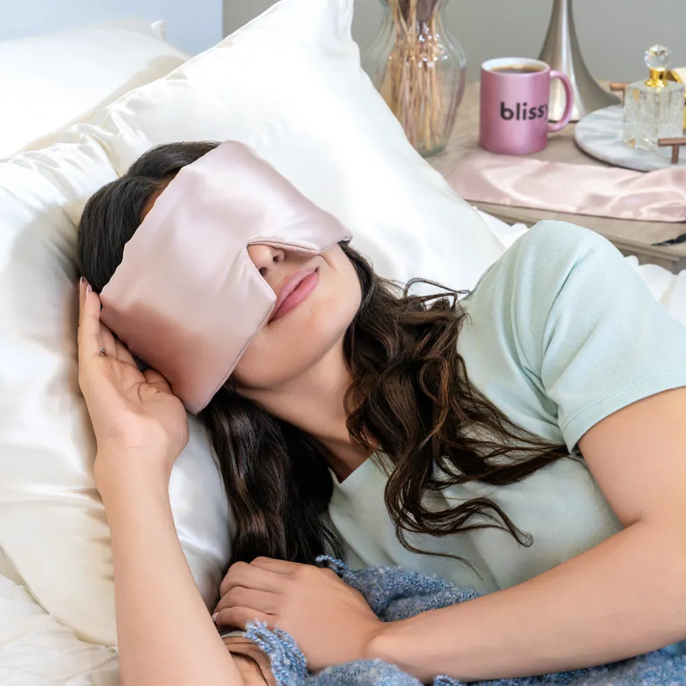 Weighted Sleep Mask - Pink