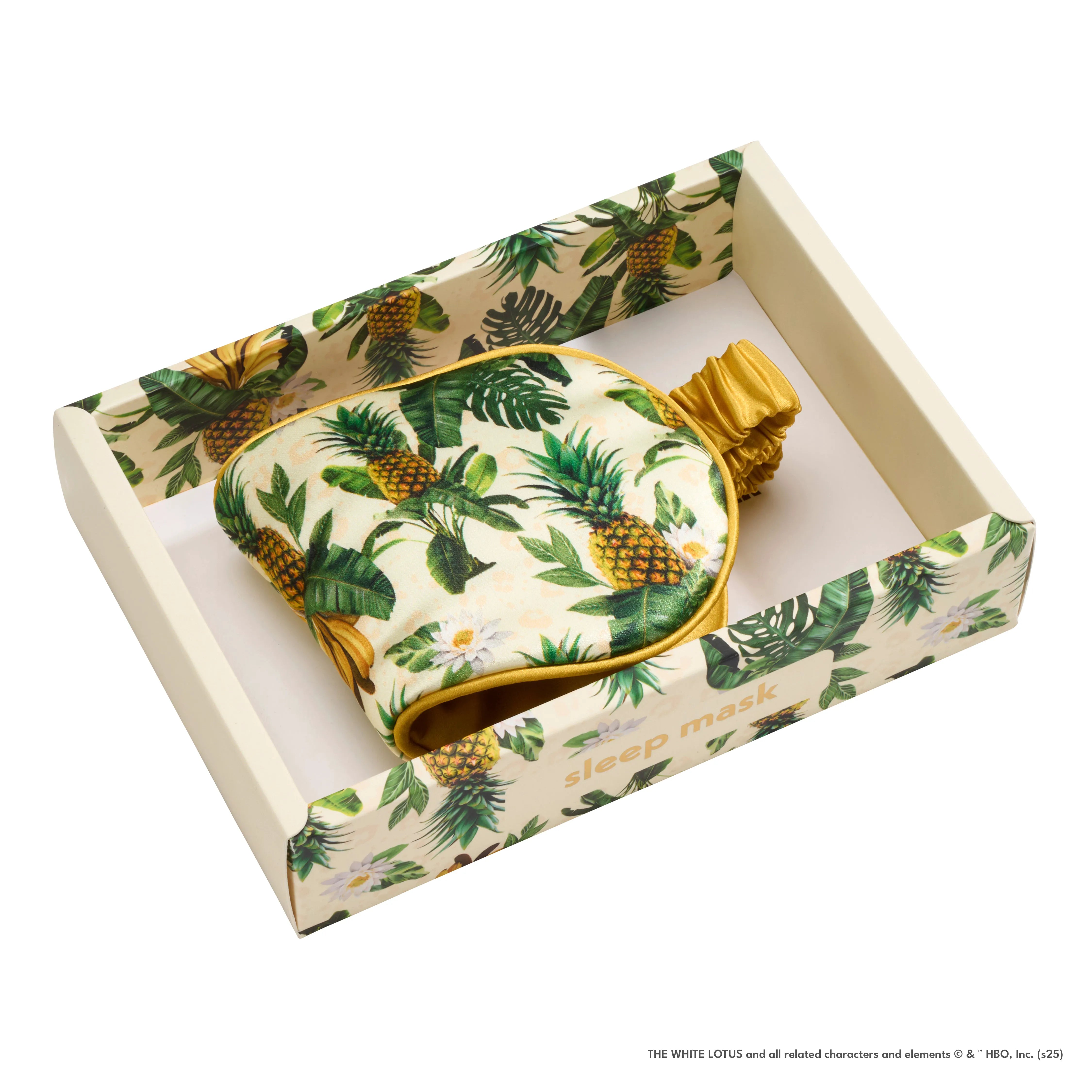 White Lotus Pineapple Sleep Mask