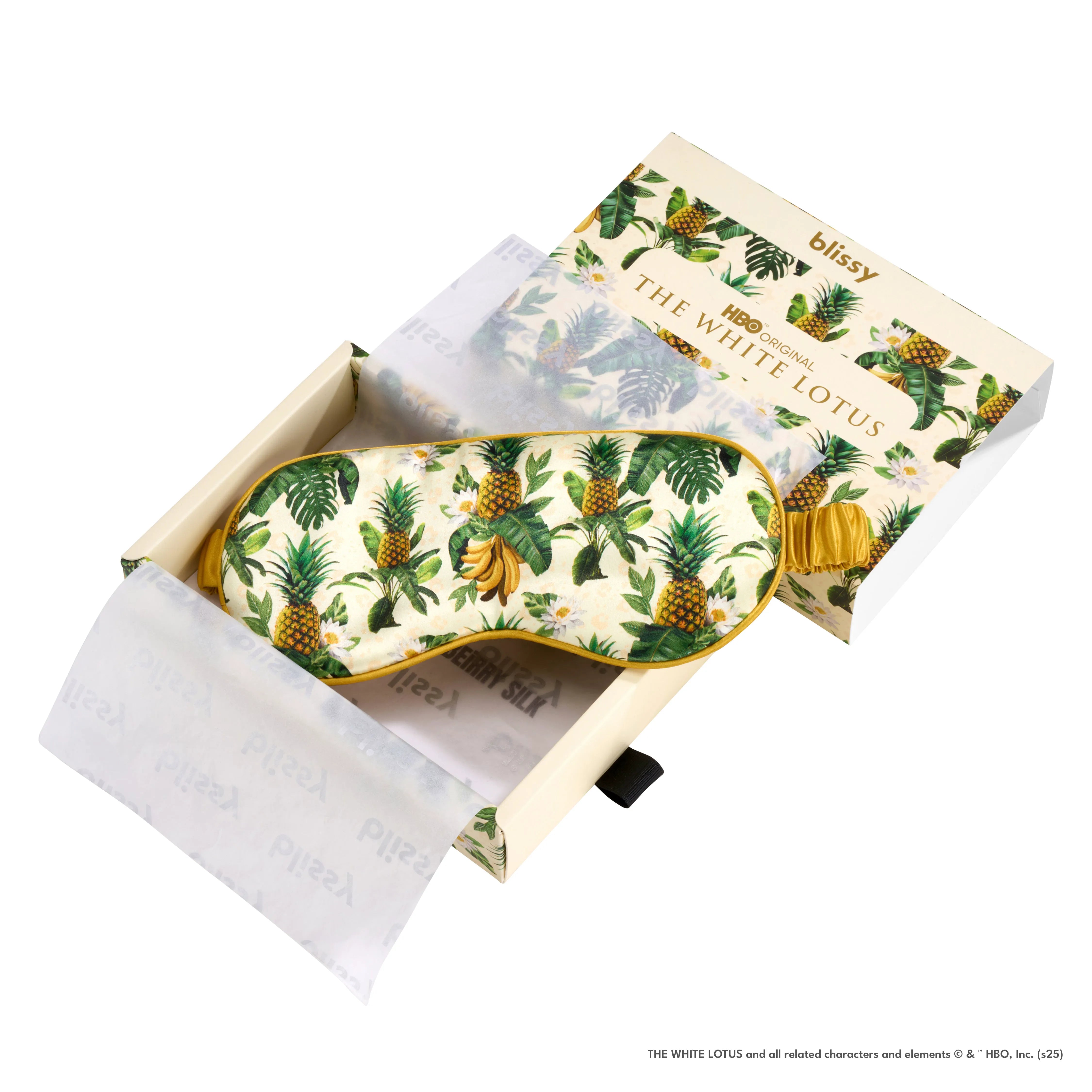 White Lotus Pineapple Sleep Mask