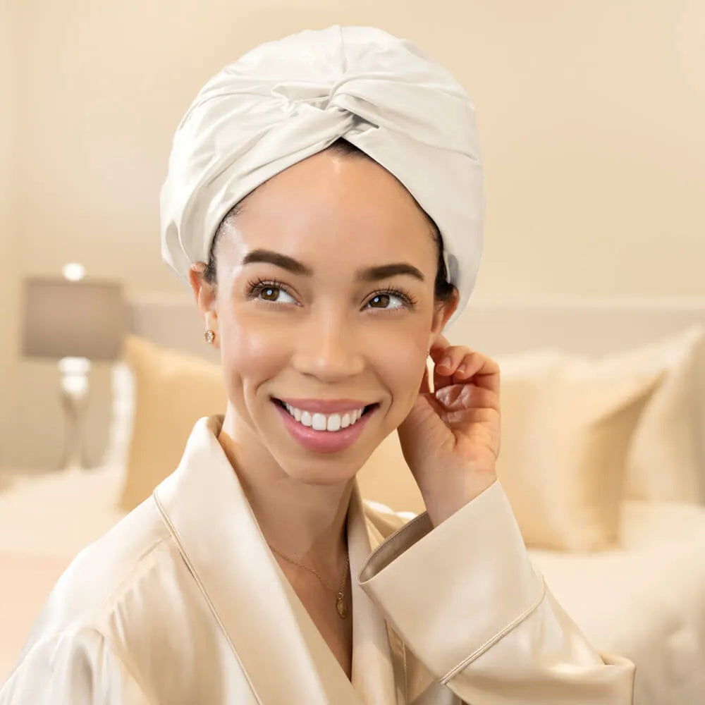 Blissy Bonnet, White, Large