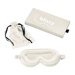 White Sleep Mask - Profile
