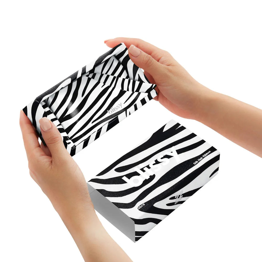 Blissy Zebra Hair Ribbon