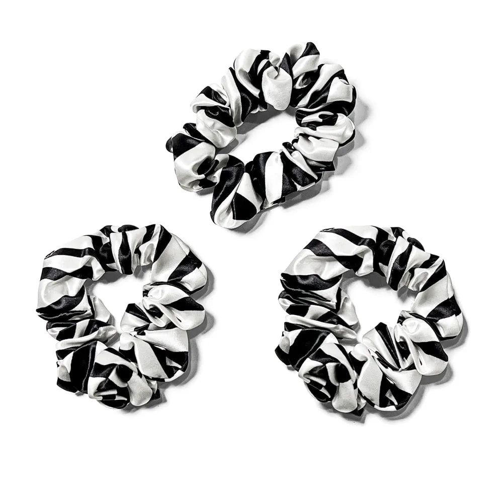 Blissy Zebra Scrunchies
