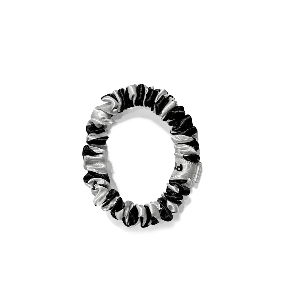 Blissy Skinny Scrunchies in Zebra Print