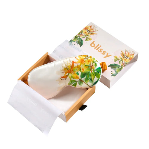 Aries Honeysuckle Zodiac Flower Sleep Mask