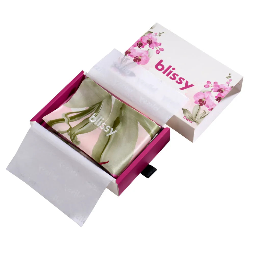 Aquarius Orchid Zodiac Flower Pillowcase - Queen