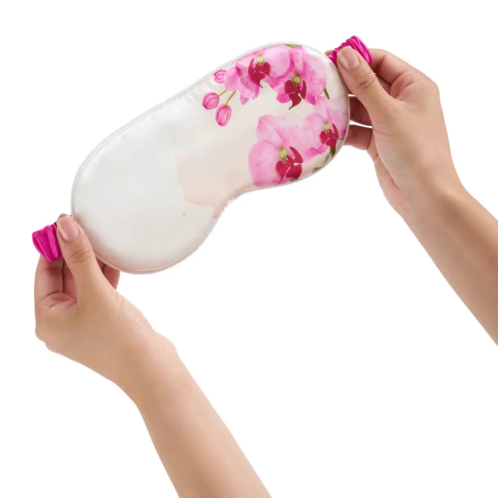 Aquarius Orchid Zodiac Flower Sleep Mask