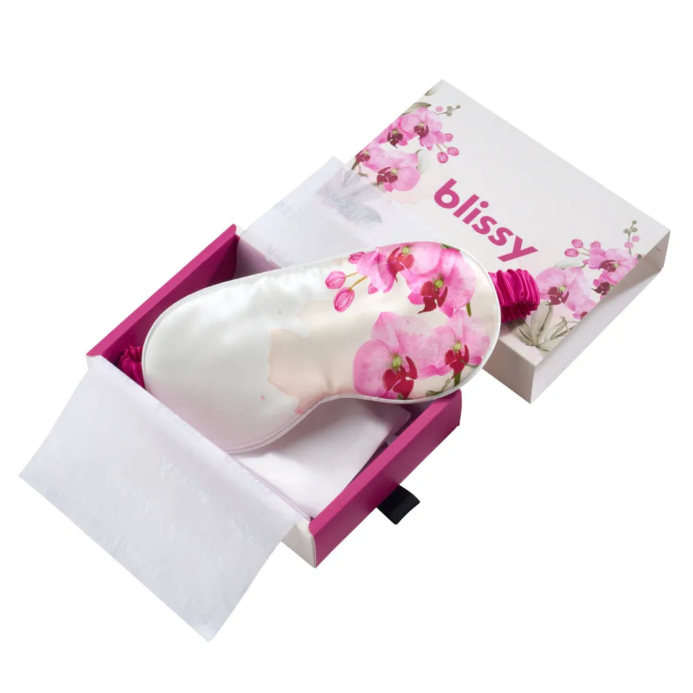 Aquarius Orchid Zodiac Flower Sleep Mask