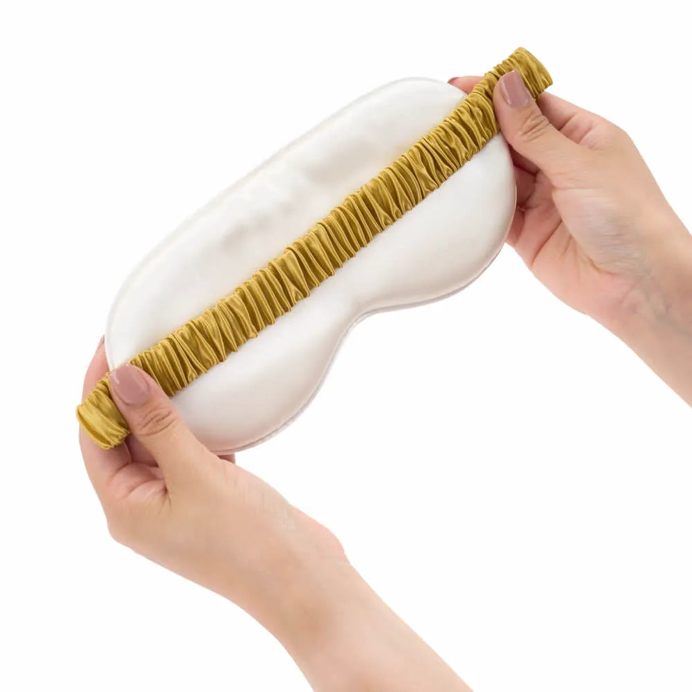 Cancer White Rose Sleep Mask