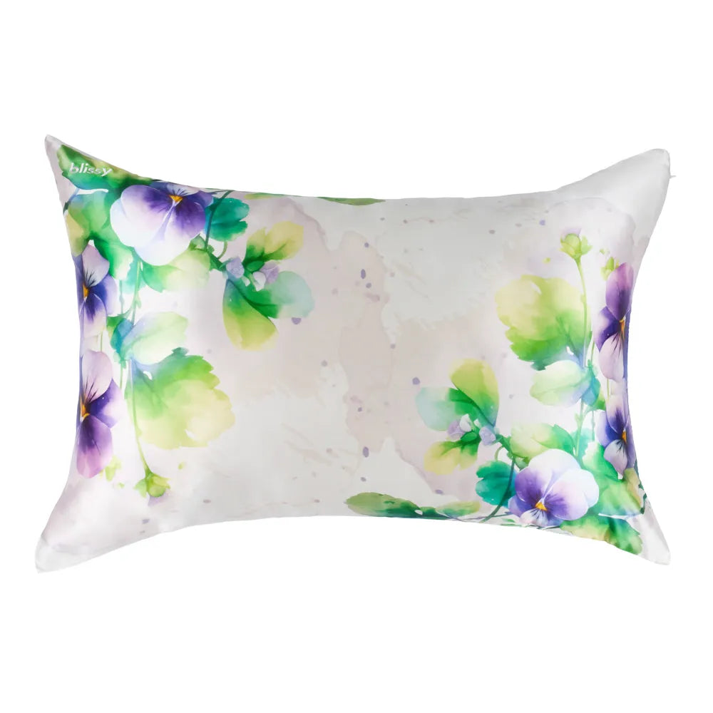 Pillowcase: Zodiac Flower Capricorn Pansy (Standard)