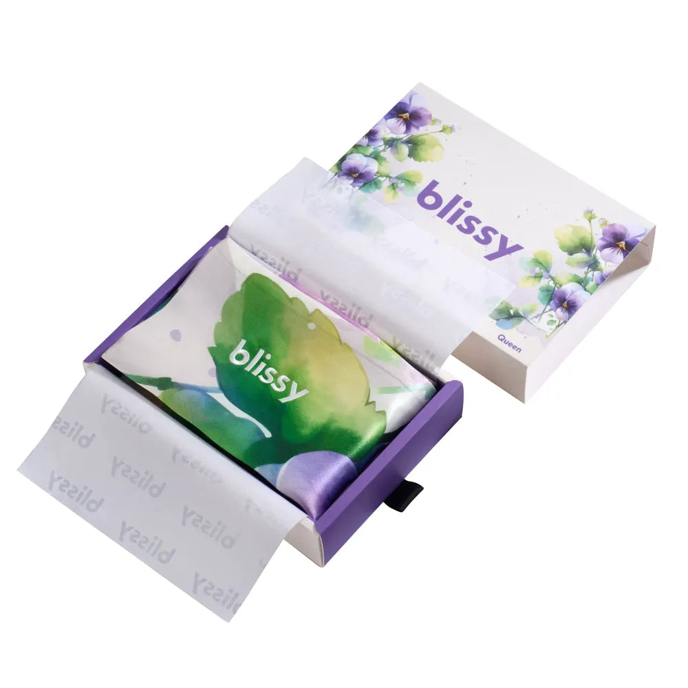Pillowcase - Zodiac Flower: Capricorn Pansy (King)