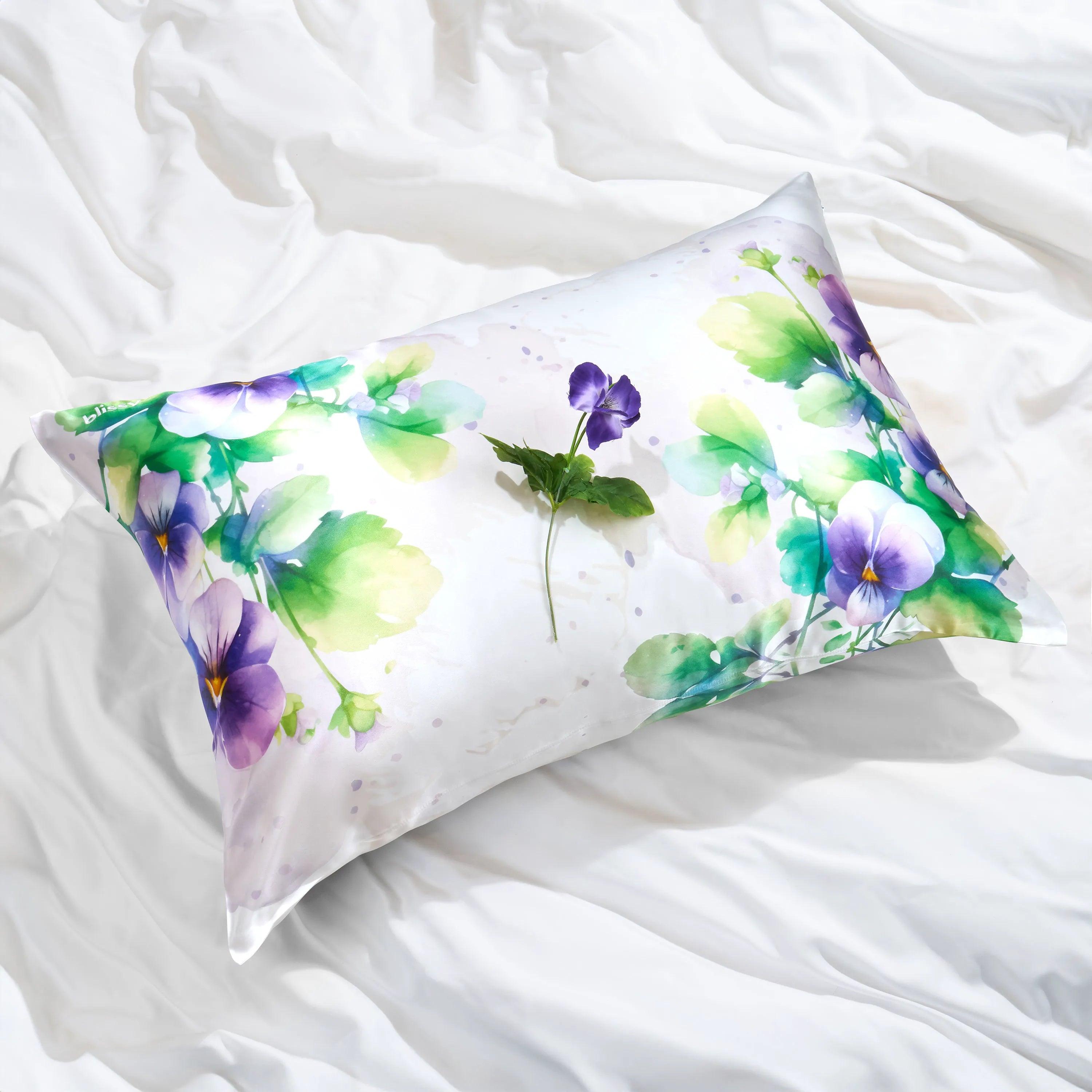 Pillowcase: Zodiac Flower Capricorn Pansy (Standard)