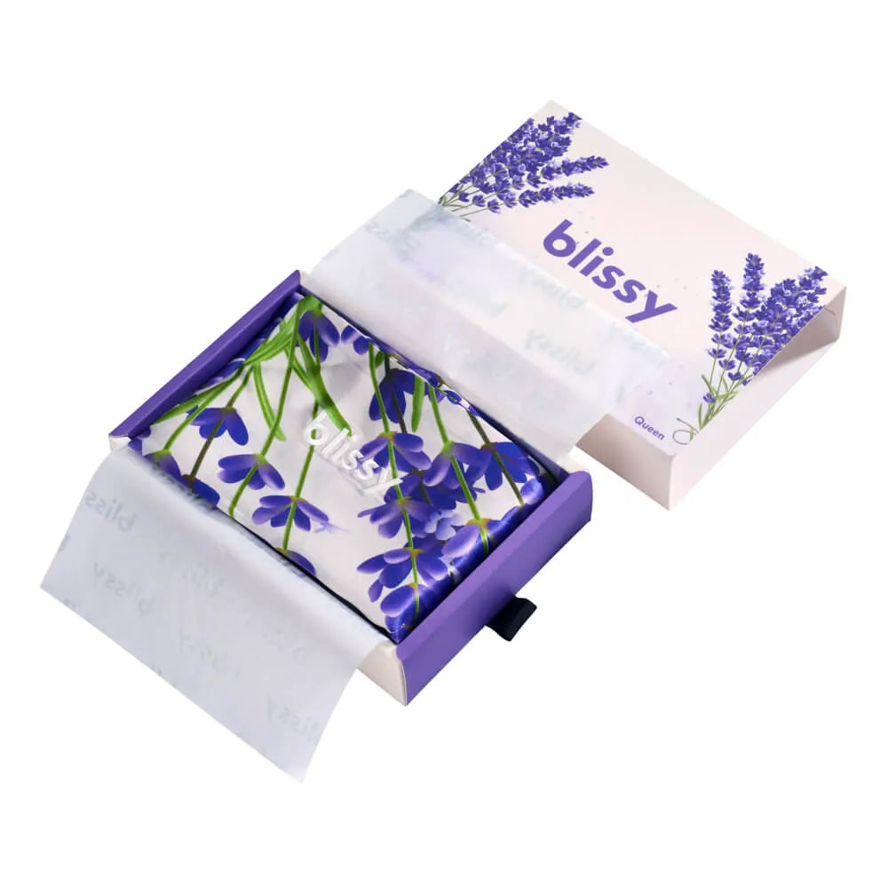 Gemini Lavender Zodiac Flower Pillowcase - King