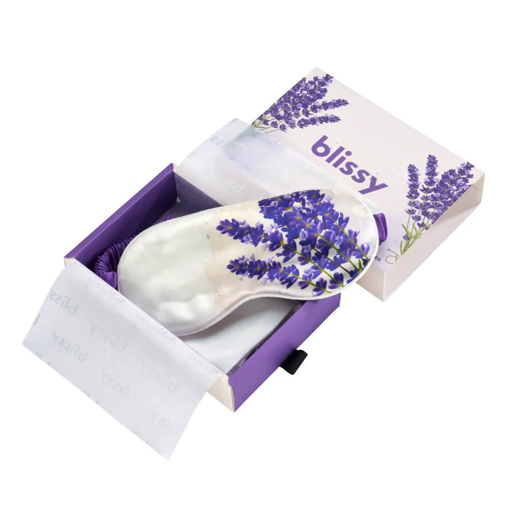 Gemini Lavender Zodiac Flower Sleep Mask