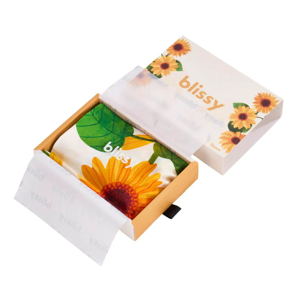 Pillowcase - Zodiac Flower - Leo Sunflower - Queen