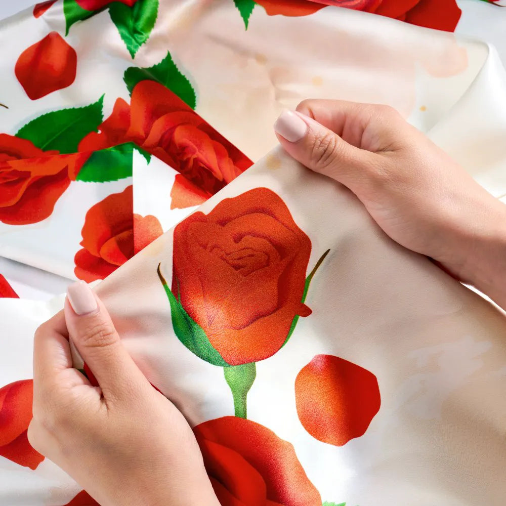 Pillowcase - Zodiac Flower: Libra Rose (King)