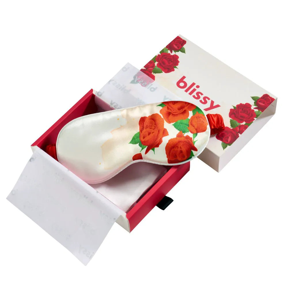 Sleep Mask - Zodiac Flower - Libra Rose