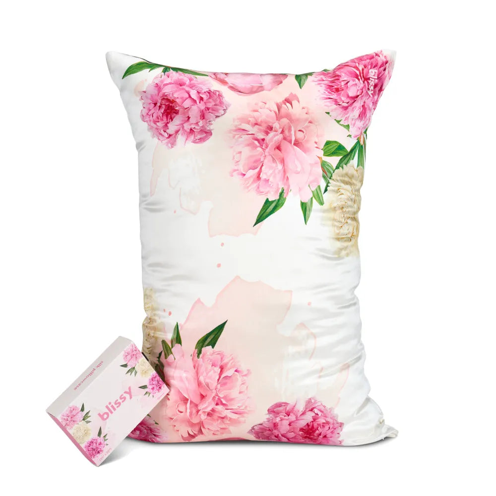 Zodiac Flower Pillowcase: Sagittarius Carnations (Queen)