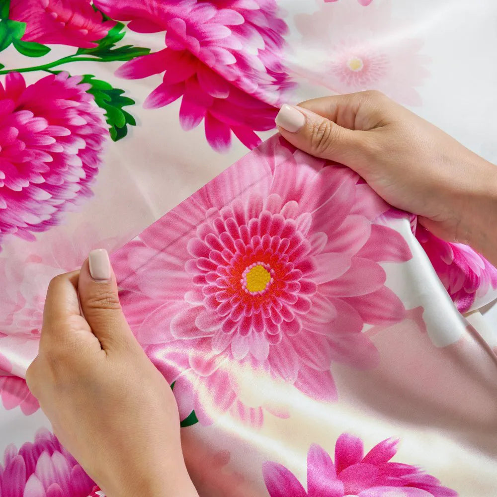 Pillowcase: Zodiac Flower Virgo Chrysanthemum (Queen)