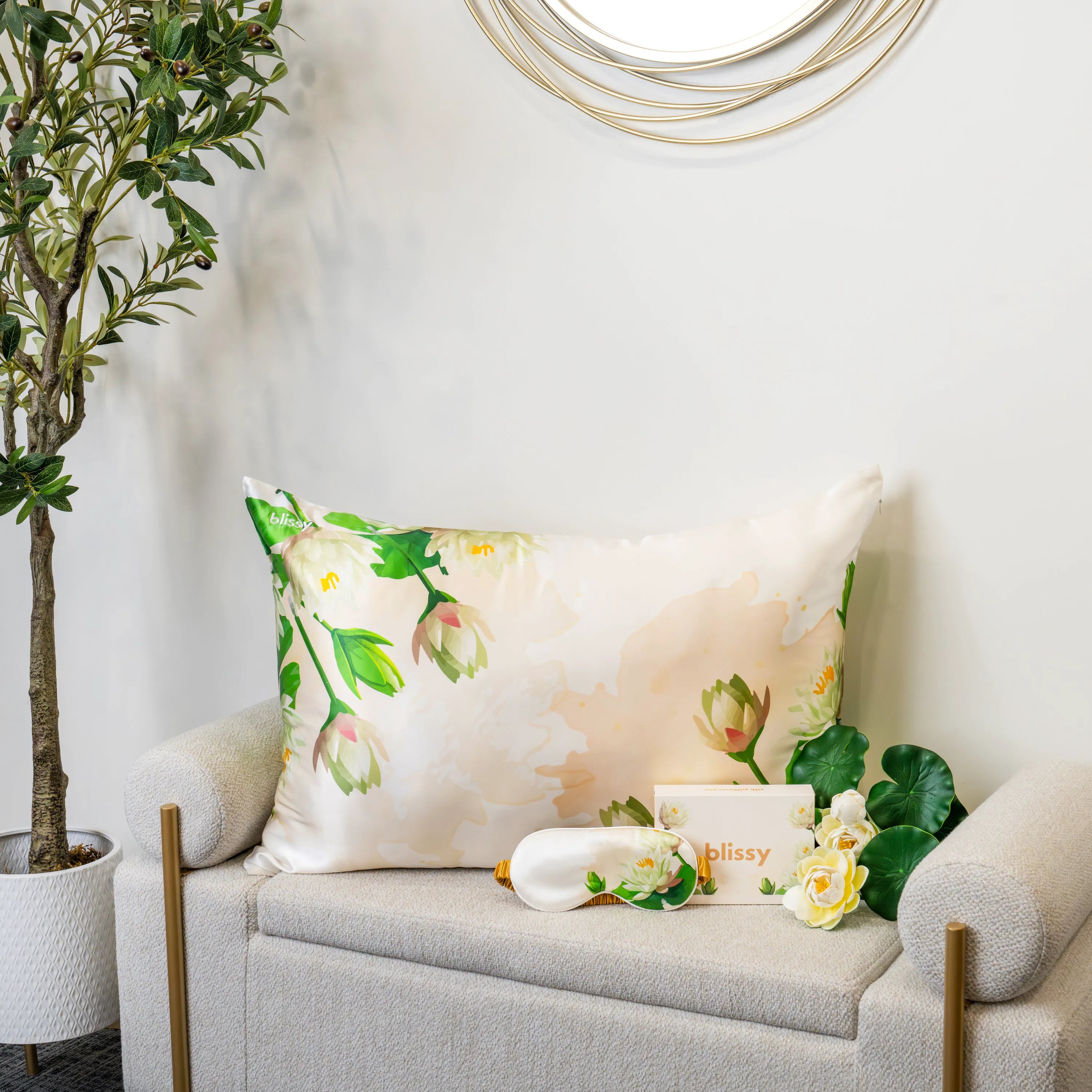 Pisces Water Lily Standard Pillowcase