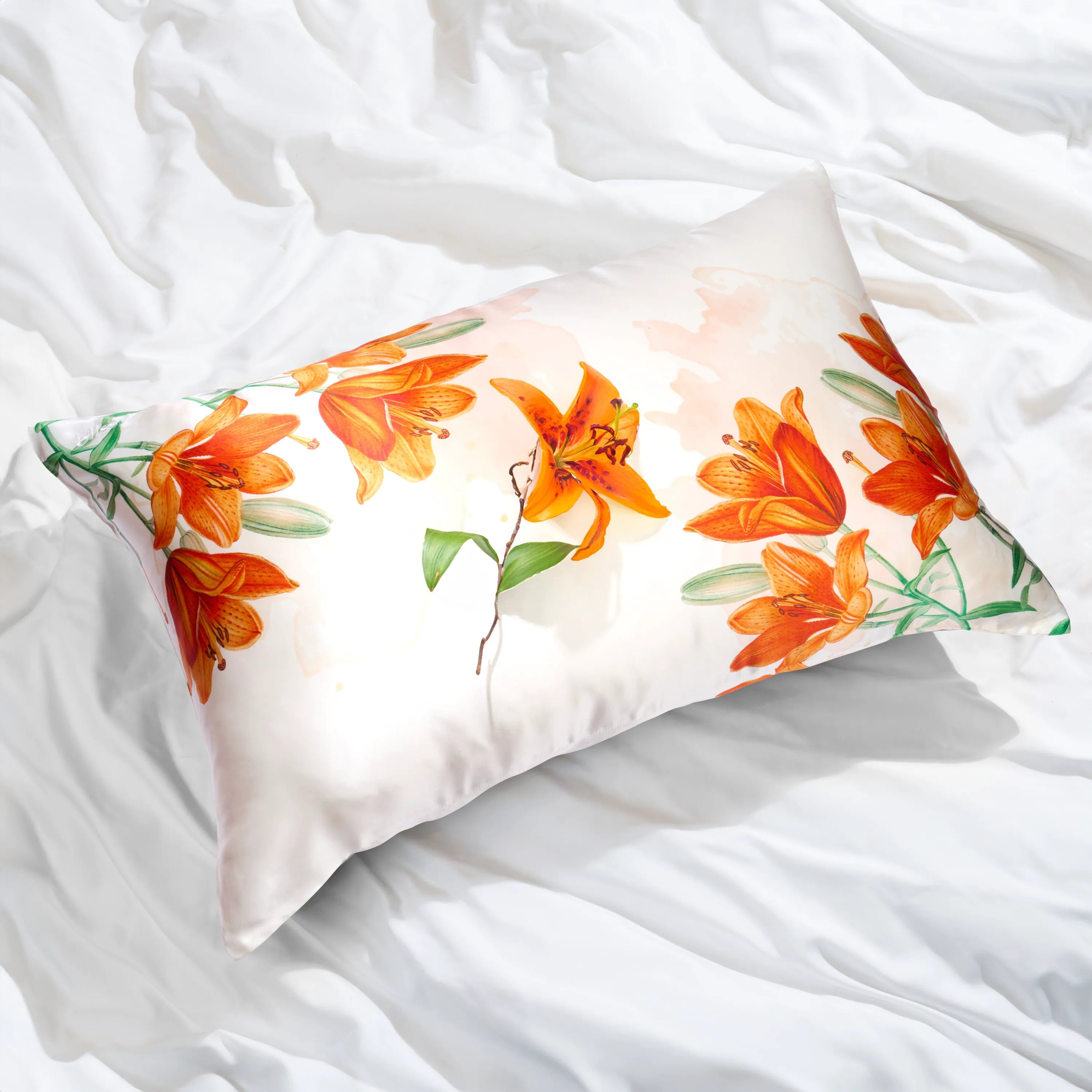 Pillowcase: Zodiac Flower Taurus Lily (Queen)